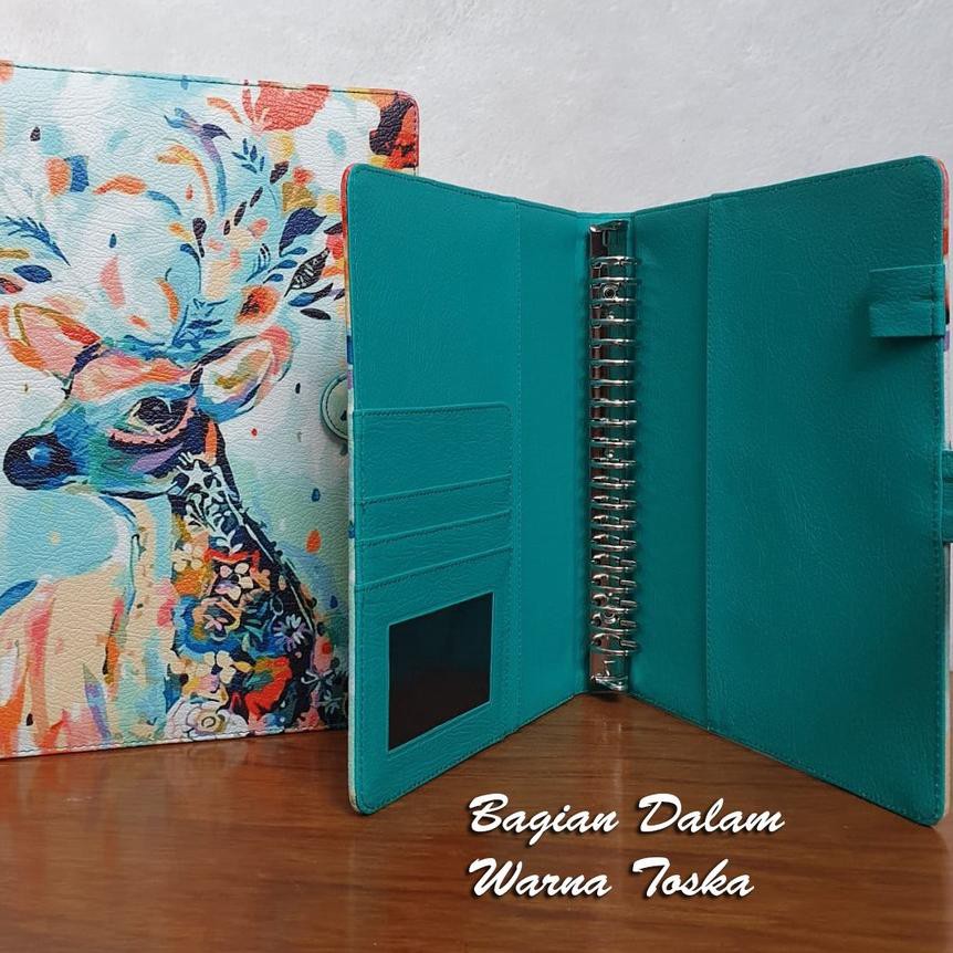 

>HWK_69 BINDER PRINTING MOTIP DEER COLOUR A5 DAN B5 TERBARU..!!