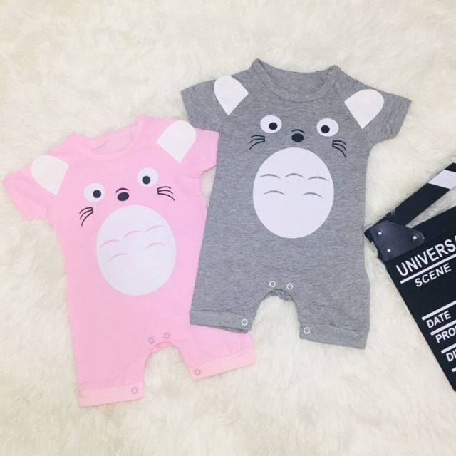 Totoro Jumper (Pink/Grey)