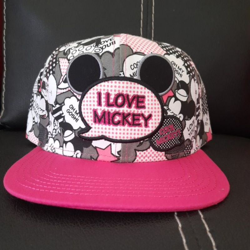 Topi "I Love Mickey" Ori Disneyland Hongkong