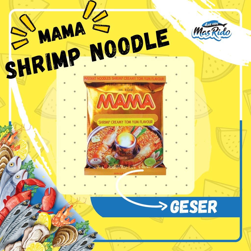 

Mie Instan Mama Shrimp Tom Yum Creamy Mie Thailand Harga Murah