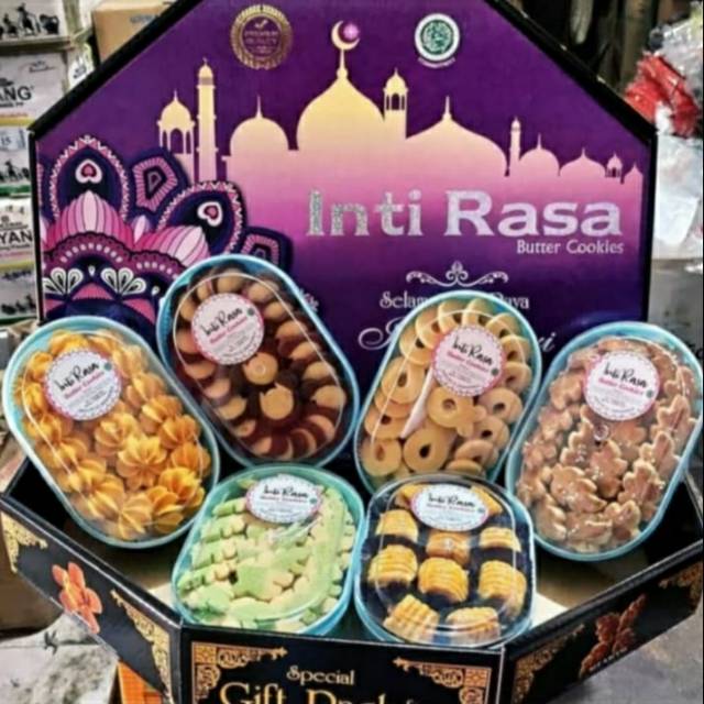 

Paket Kue Kering Inti Rasa Butter Cookies 2021