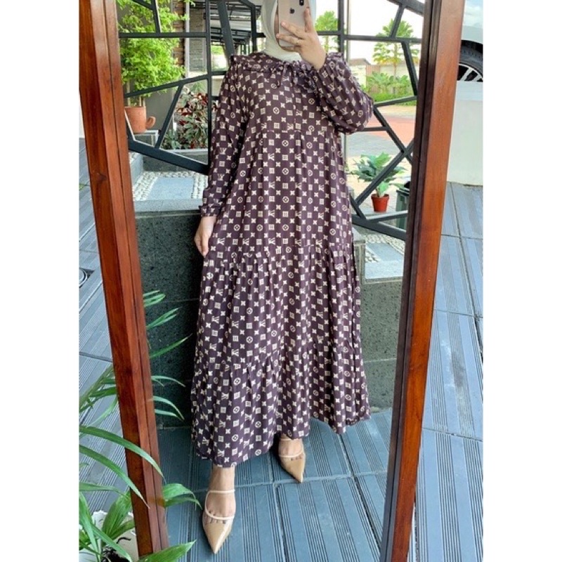 Gamis Simple ELVIA MAXY DRESS