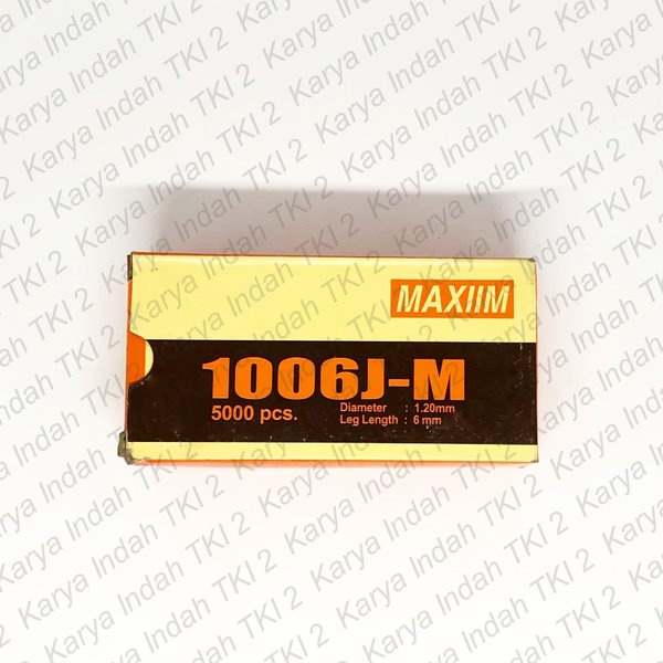 

sale Isi Staples Tembak 1006J MAXIM Stapler Gun Refill 6 mm 1006 J 5000 PCS Murah