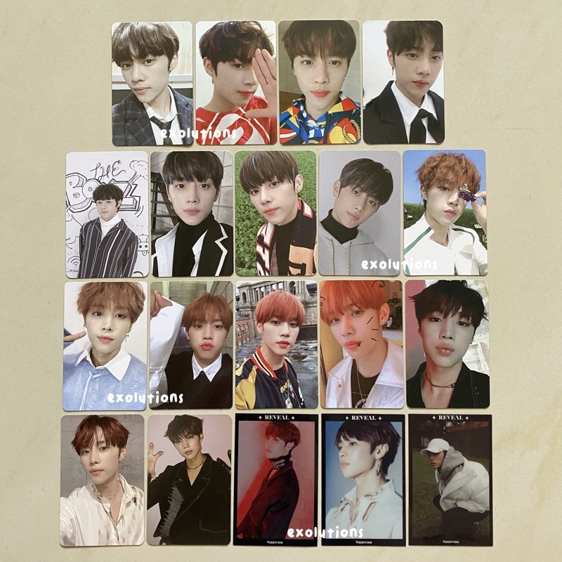 The Boyz Sunwoo Official Photocard [BACA DESC‼️] PC Album Fresh Real Dream Live The First The Start 