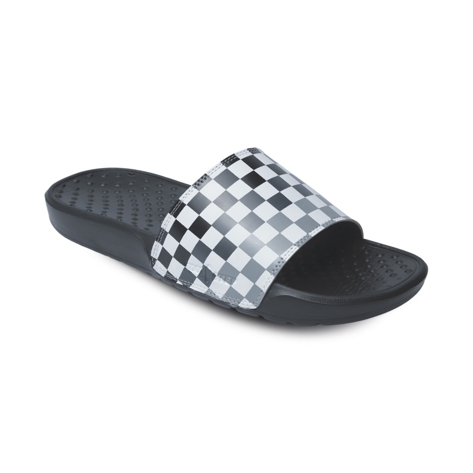 HEXA SHADOW ORIGINAL x FOOTSTEP Sandal Casual Pria Sendal Slide Jalan Santai Harian Slippers Hangout Main Kondangan Lebaran Slop Karet Premium Slip On Remaja Flip Flop Dewasa Sport Men Footwear Big Size Jumbo Ukuran Besar 44 Keren Terbaru Kekinian Branded