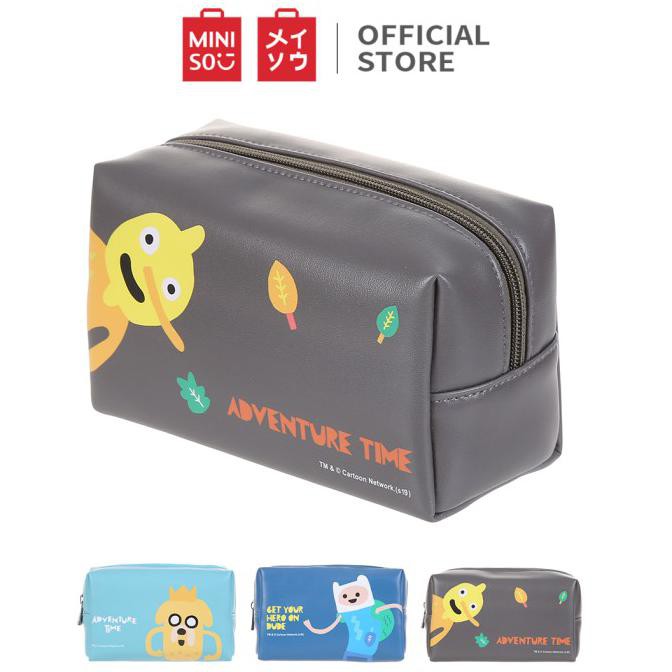 MINISO Tas Kosmetik Wanita Adventure Time Series Tas Makeup Penyimpana - Random pick