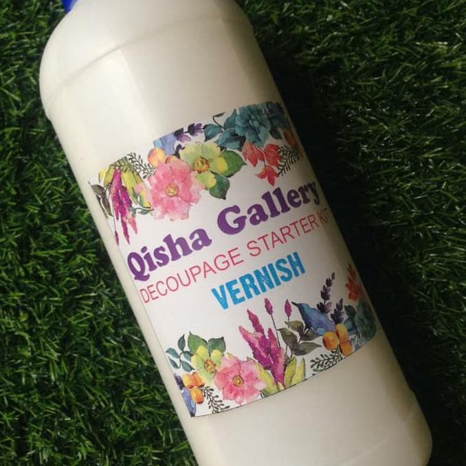 

Ready! Vernish Decoupage Ukuran 1 Liter - Glossy Murah