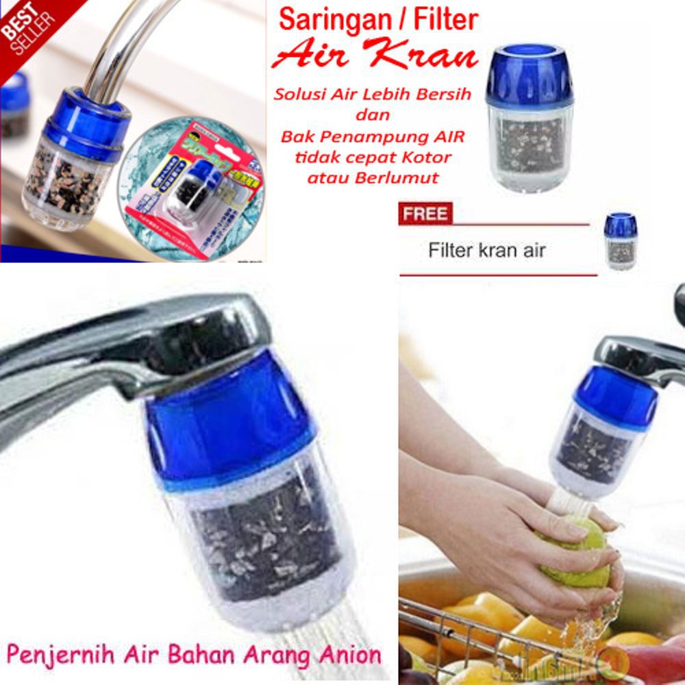 Saringan Filter Air Kran Wastafel Saringan Filter Air Kran Kamar Mandi Saringan Air Keran