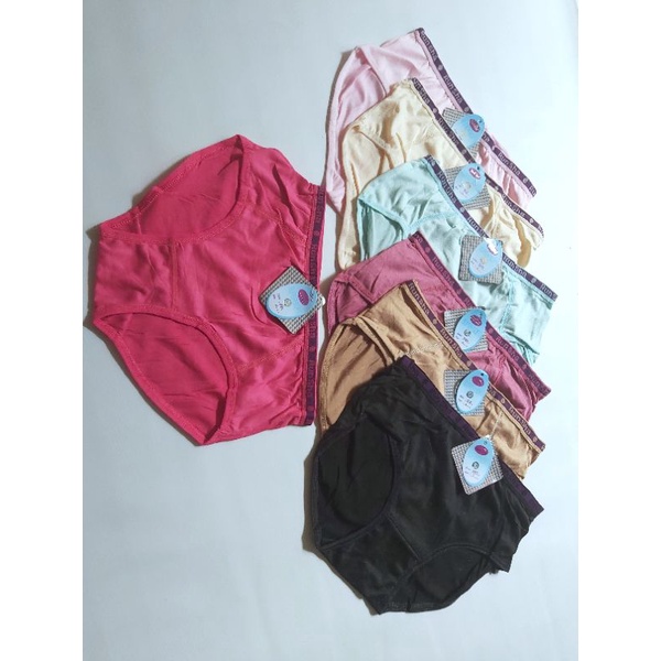 6 pcs celana dalam wanita