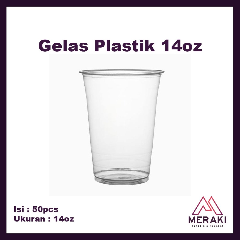 Cup gelas 14 oz minuman