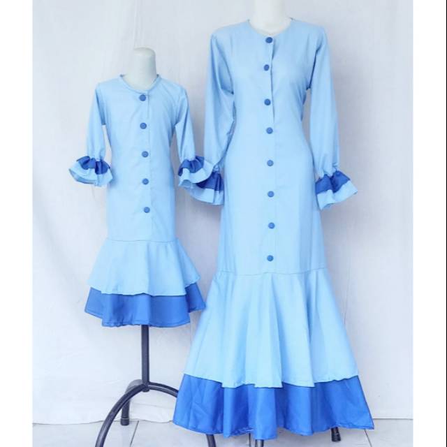 Gamis Aesha Bahan Katun Toyobo Bisa Couple