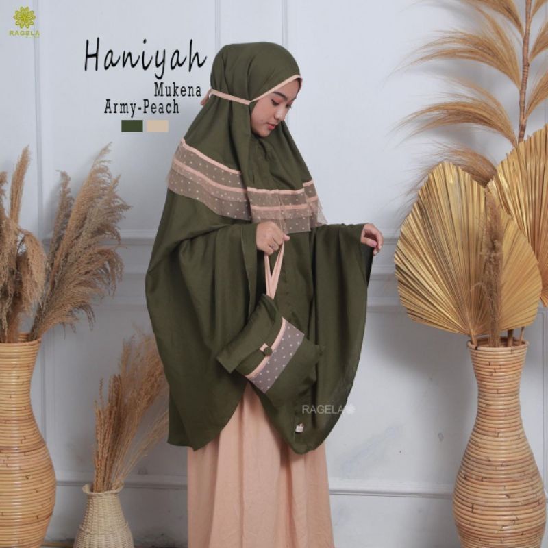 Mukena Haniyah Original by Ragela/Mukena Rayon adem