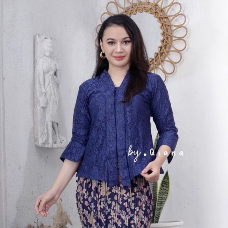 Melia kebaya - Atasan Kebaya Brokat Jumbo / Atasan Kebaya Floy / Kebaya Wisuda