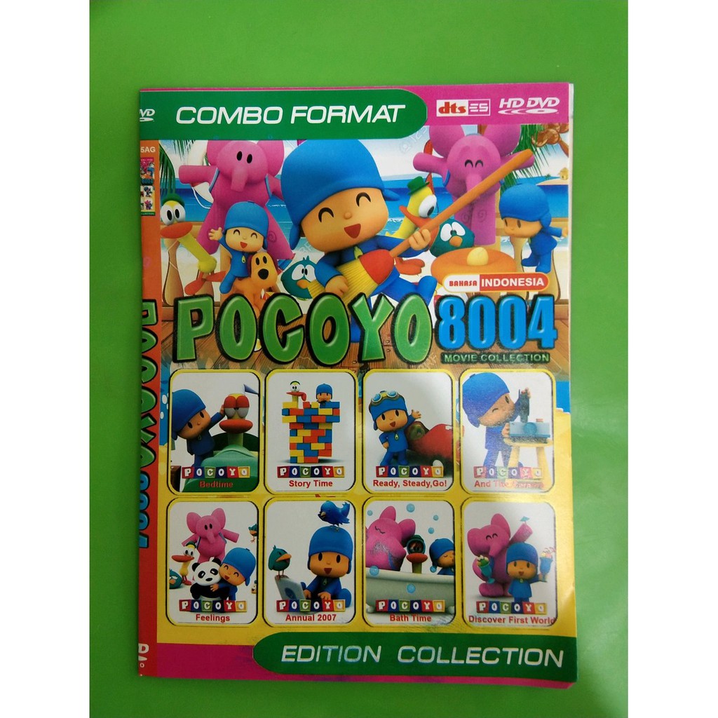 KASET PROMOO DVD film anak koleksi POCOYO
