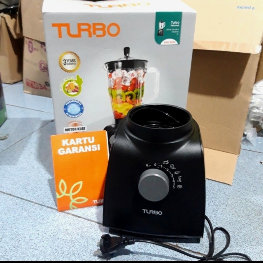 MESIN BLENDER TURBO EHM 8000 / 8098 / 8099 ORIGINAL MURAH(HANYA MESIN DAN WARNA RANDOM)