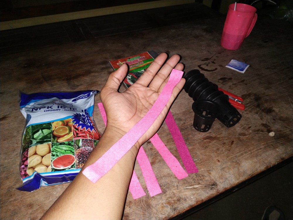 Kain Flanel Sumbu Untuk Hidroponik