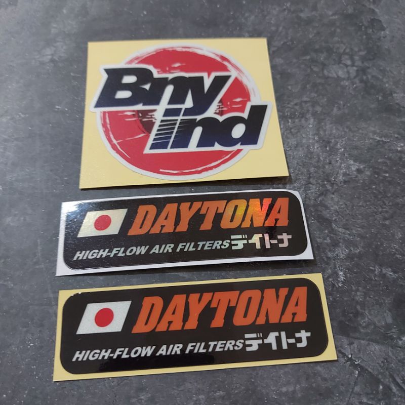 STICKER DAYTONA HIGH FLOW AIR FILTER PRINCUTT