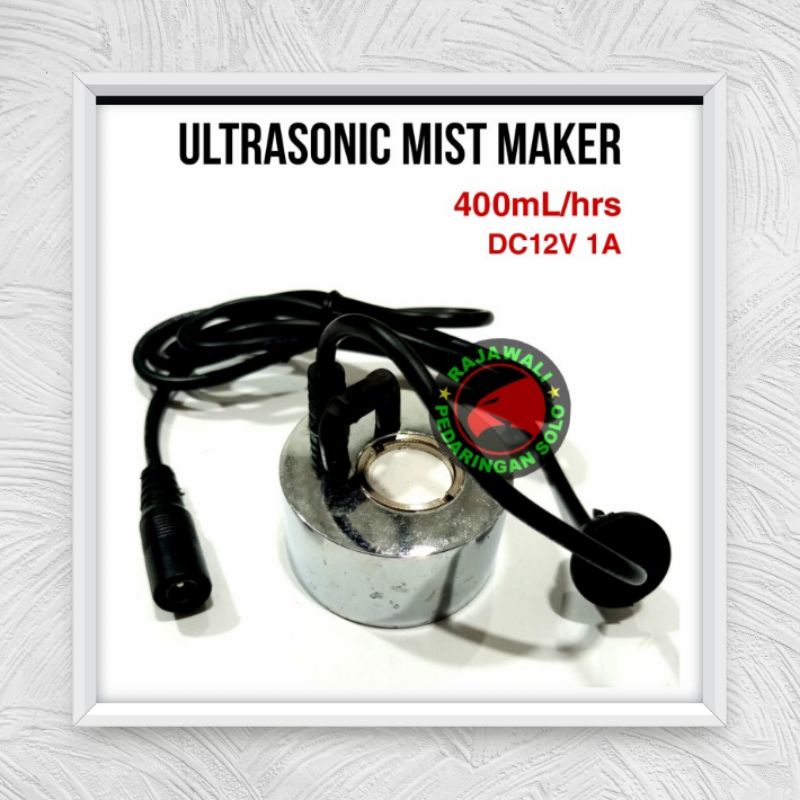 MIST MAKER ULTRASONIC PEMBUAT KABUT RUMAH WALET TETAS TELOR AQUASCAPE