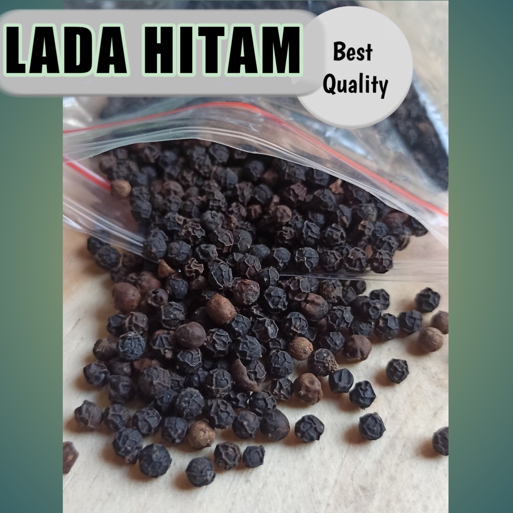 

50gr Biji Lada Utuh / Whole Black Pepper / 100% Rempah rempah kualitas premium asli Lampung