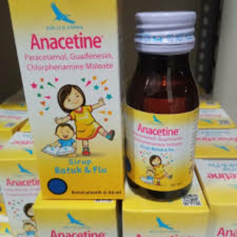 

Anacetine Sirup 60ml botol