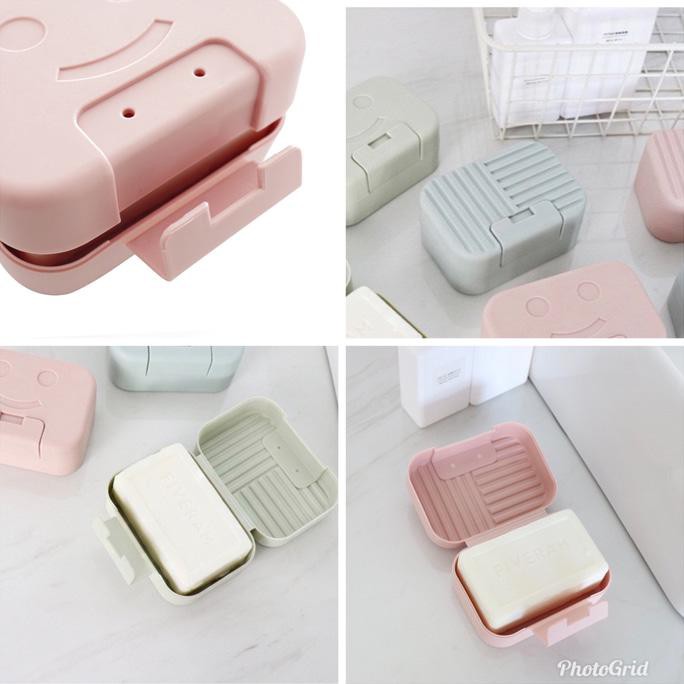 BEST SELLER Tempat Sabun Batang Mandi Kedap Anti Tumpah Tempat Sabun Travelling AP17