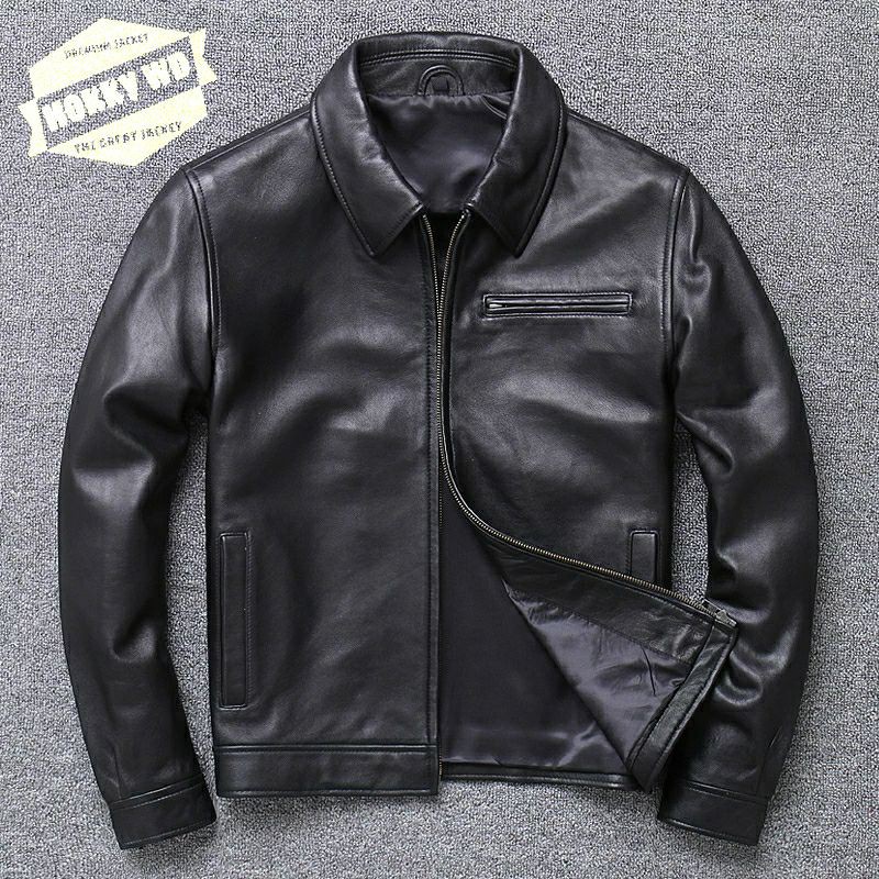 jaket pria semi kulit/jaket touring sintetis pria