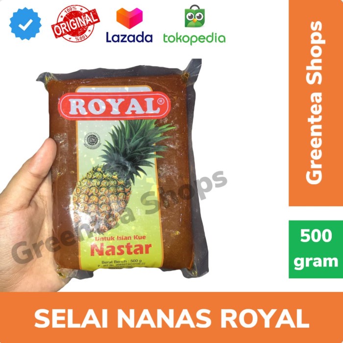 

SELAI- SELAI NANAS NASTAR ROYAL 500 GRAM - MERK ROYAL -SELAI.