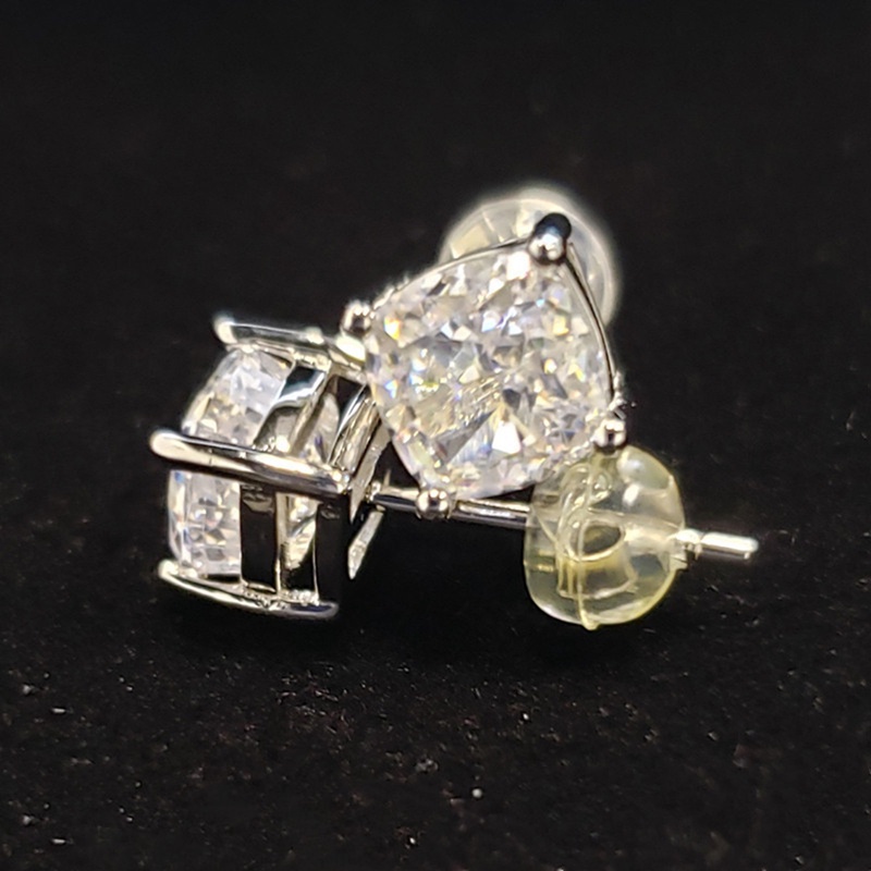 Anting Stud Kristal Cubic Zirconia Serbaguna Untuk Wanita