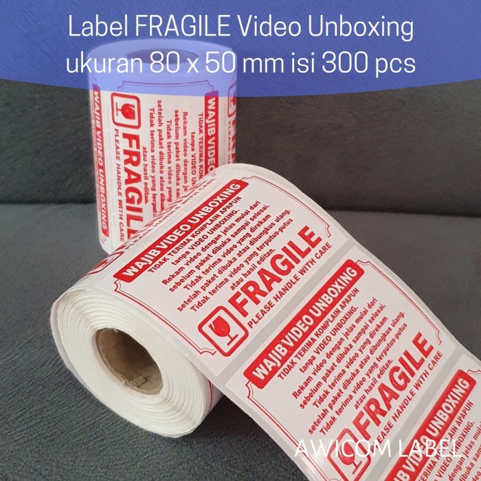 

Kusus Hari Ini Label Sticker Fragile Wajib Video Unboxing Stiker Perhatian Online Sho Limited