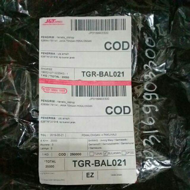 Gamis Batik Jawi Modern Rit Resleting Depan Bahan Katun Primisima Adem Dan Tebal 0115/1622