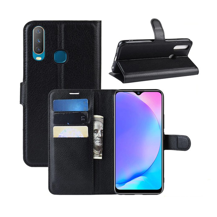 CASE J4 PLUS/J4 PRIME FLIP WALLET PREMIUM LEATHER