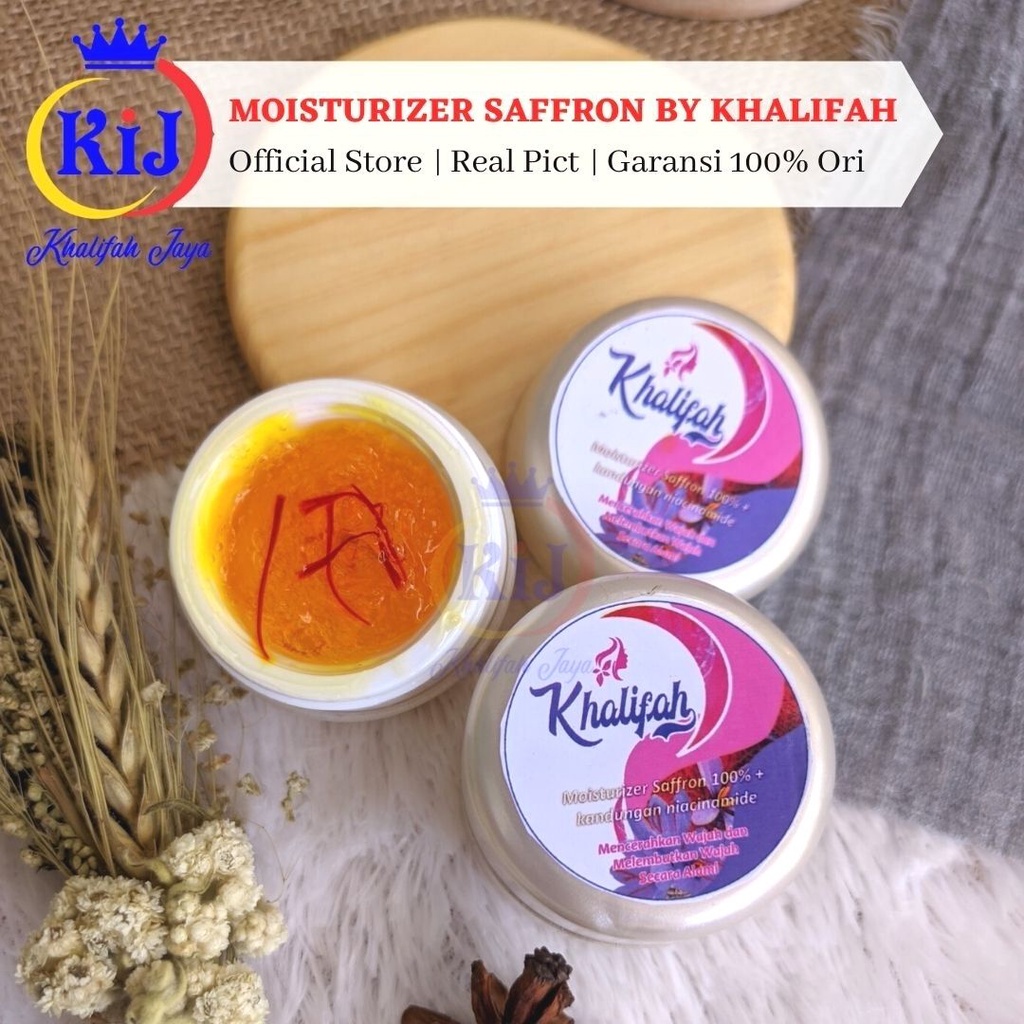 Moisturizer Saffron by Khalifah 12,5gr