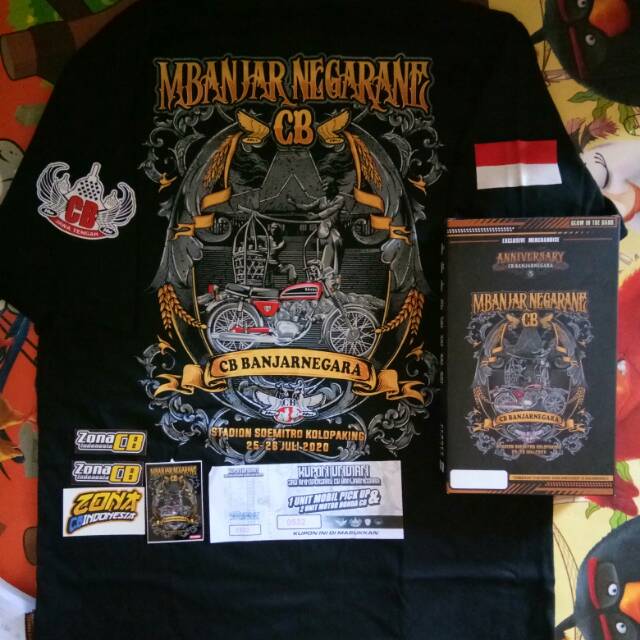 Jual KAOS ACARA CB BANJARNEGARA ORIGINAL / Honda Gank / CB POLICE ...