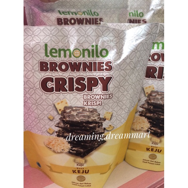 Jual Lemonilo Brownies Crispy Rasa Chocochips Keju Shopee Indonesia