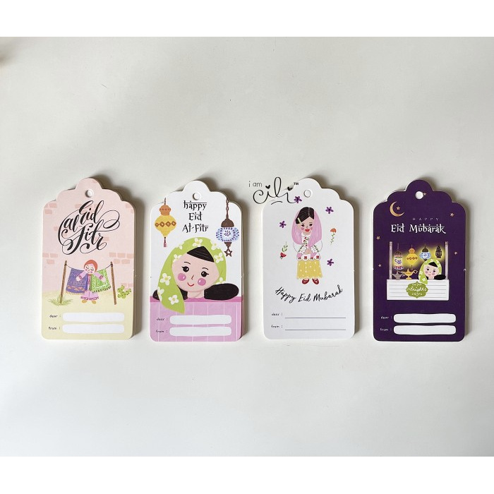 

(HTIF022)TAG ucapan idul fitri lebaran kertas tebal (ADA LOBANG) - GROSIR - PROMO - Bisa COD -