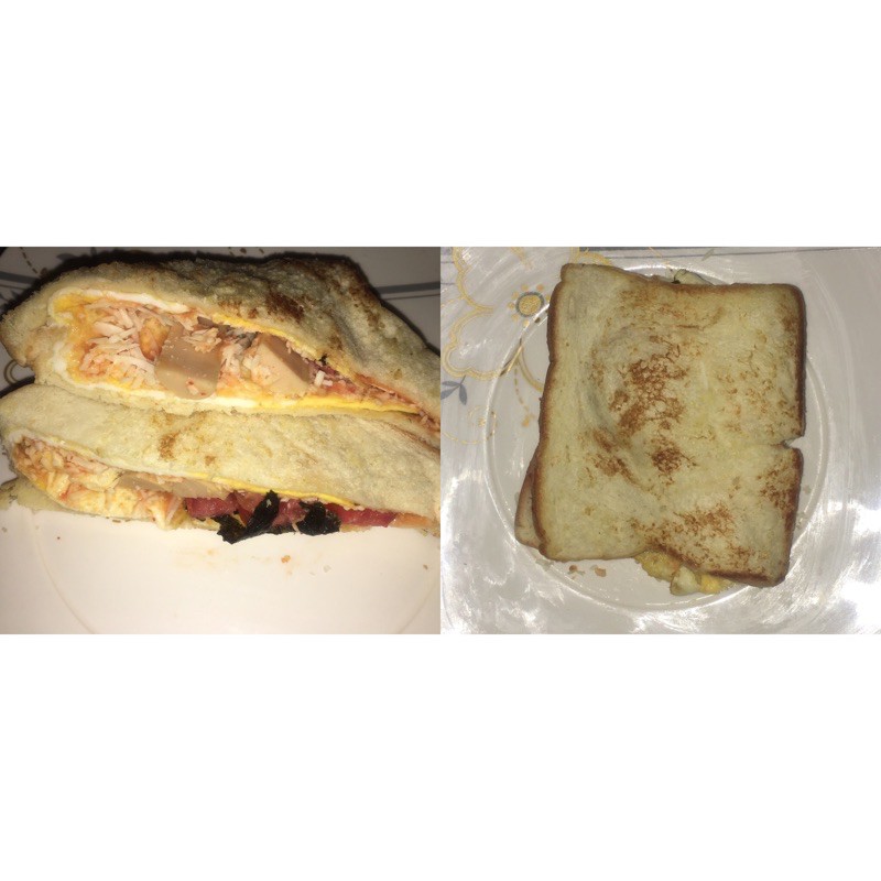 

Sandwich With Egg,Nori,Sausage