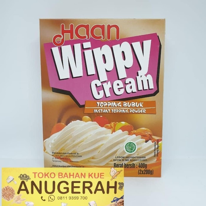 

HAAN WIPPY CREAM 400GR