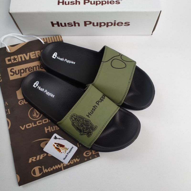 SANDAL HUSH PUPPIES/SANDAL SLIDE HUSH PUPPIES SANDAL SELOP HUSH PUPPIES TERMURAAHH