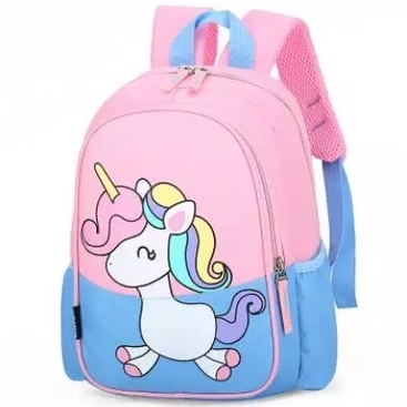 samasuka.shop -Tas Ransel Anak Sekolah Paud / TK / SD Motif Unicorn Kuda Poni Lucu