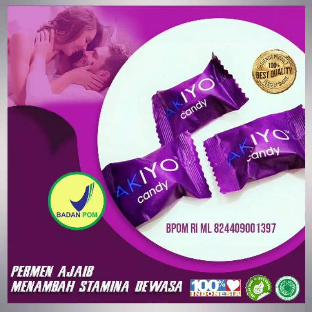 Permen akiyo candy asli original rasa kopi ginseng