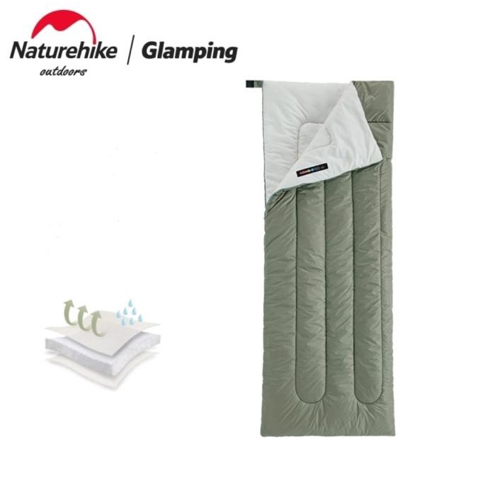 Sleeping bag naturehike NH19S015-D H150 envelope ultralight