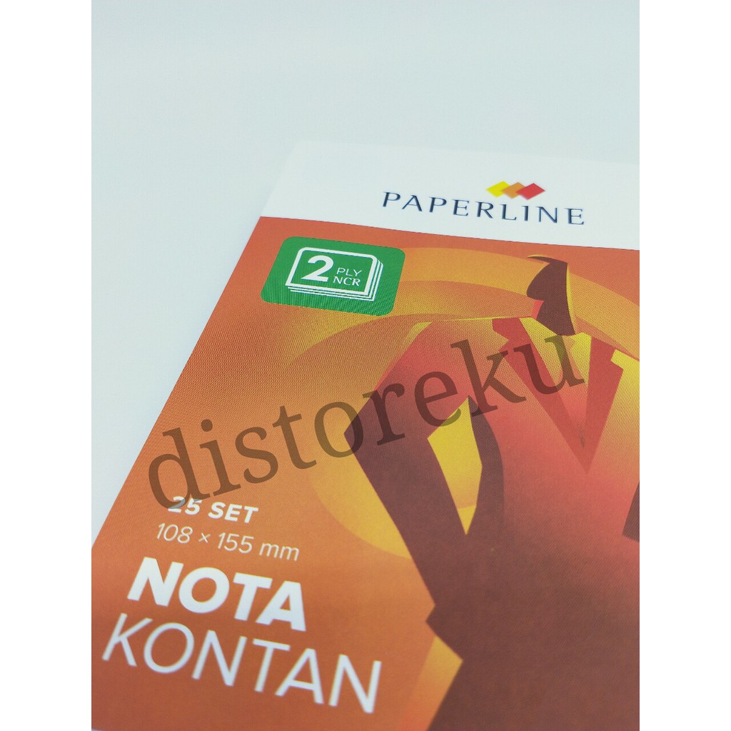 1PCS NOTA KONTAN KECIL PAPERLINE 2PLY BUKU BON KECIL 2 RANGKAP