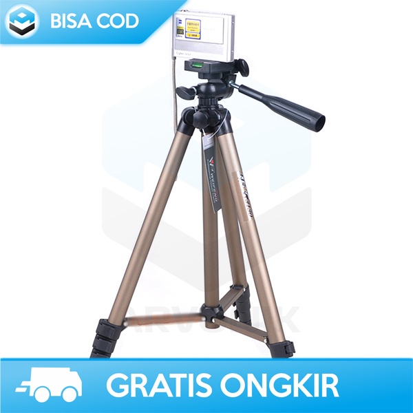 STAND TRIPOD FOR KAMERA WEIFENG WITH 4 SECTION ALUMUNIUM PORTABLE ORI