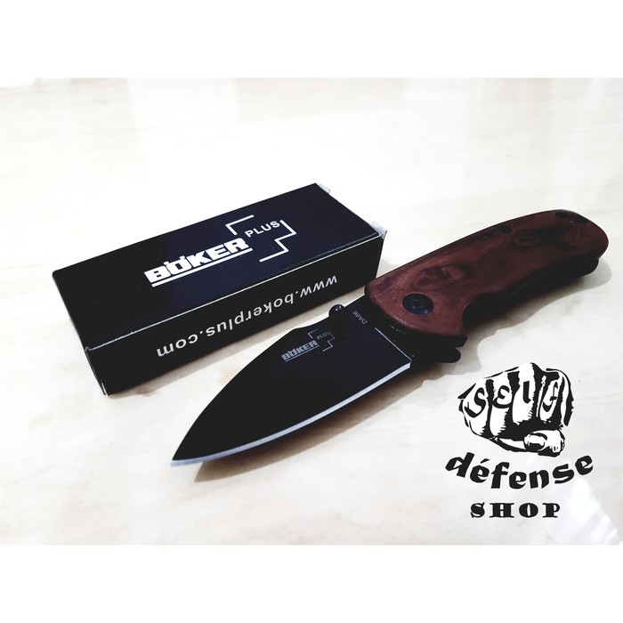 TERLARIS COD Pisau Lipat Survival Outdoor/Mini Boker Plus DA66 --