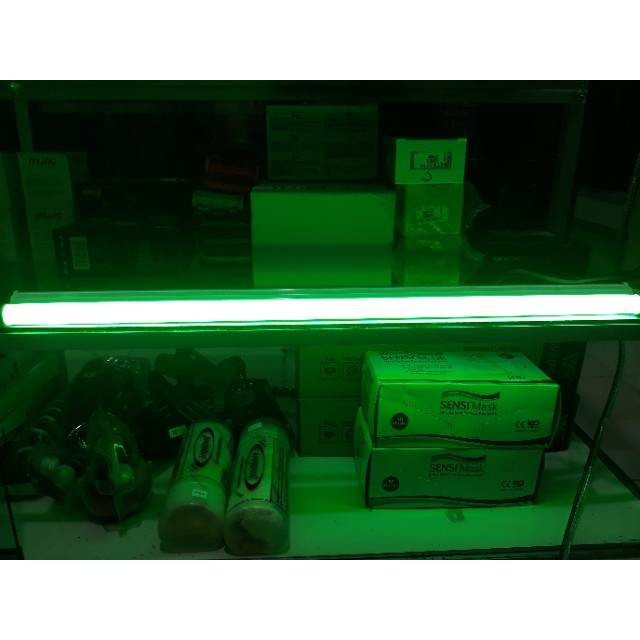 LAMPU T5 LED 90 CM HIJAU 12 WATT LAMPU LED T5 90 CM LAMPU T5 HIJAU LED