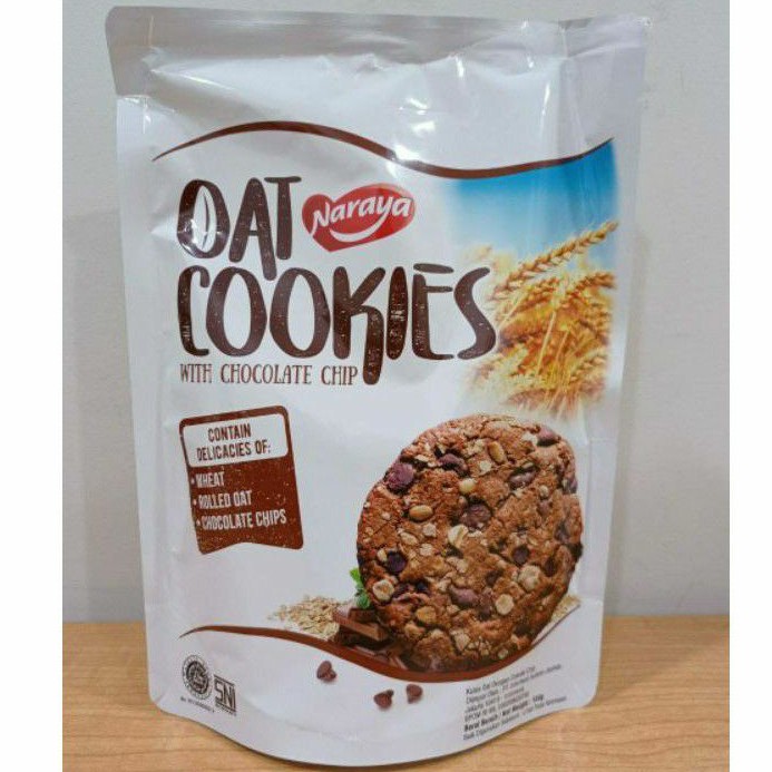 

Snack / Camilan Naraya Oat Cookies with Chocolate Chips 150 gram