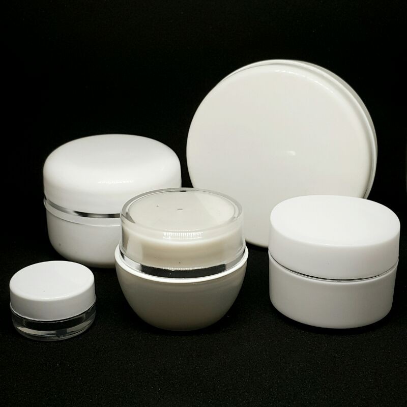 JAR KOSONG CREAM KRIM WAJAH POT LULUR SABUN POMADE BONUS ALCOHOL PAD