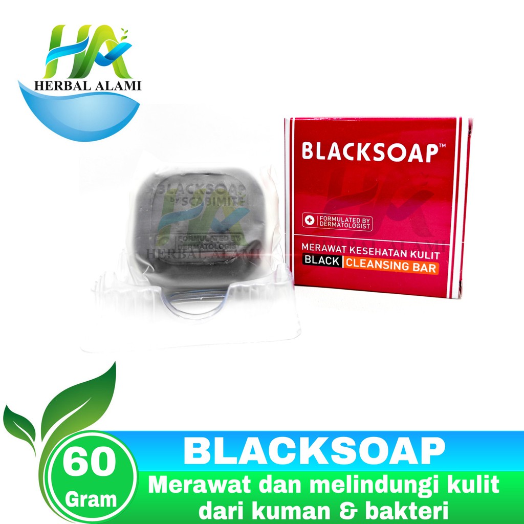 BLACKSOAP Cleansing Bar - Sabun Anti Bakteri