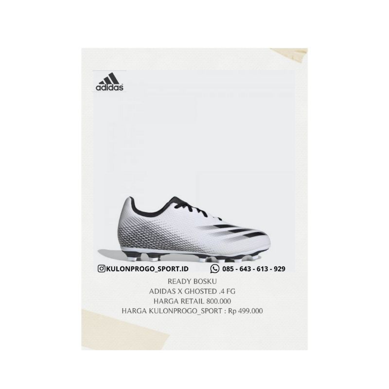 Adidas X GHOSTED .3 FG