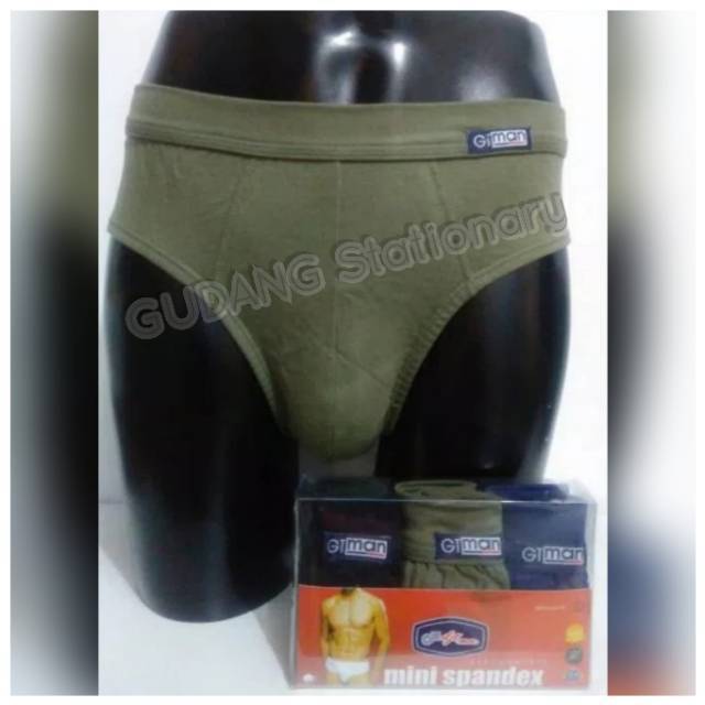 Gt Man Underwear Mini Spandex Art 708 [ isi 3 pcs ]